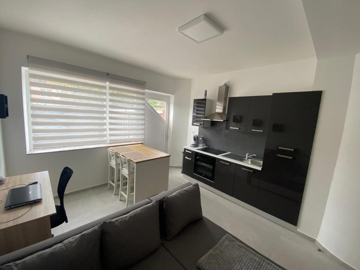 Superbe petite appartement lumineux bien décoré avec Netflix gratuit Charleroi Extérieur photo